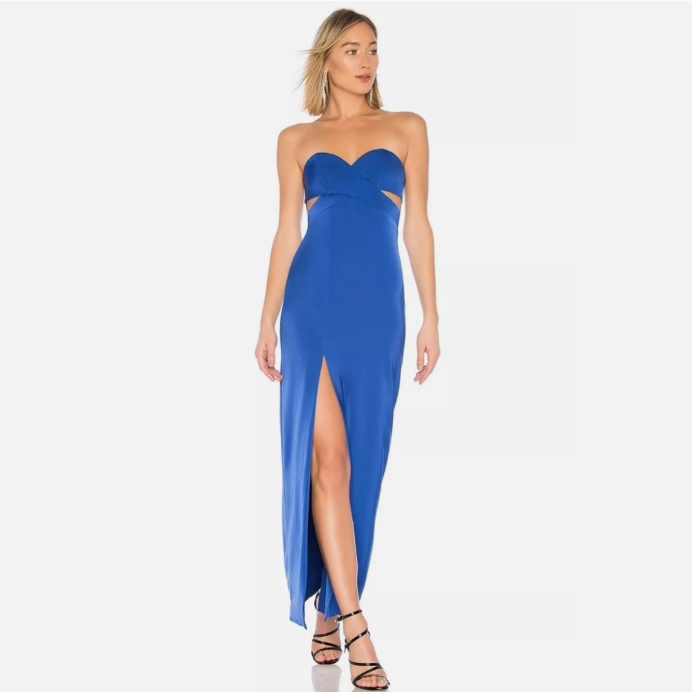 NBD cobalt sofia dress